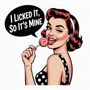 I Licked It, So It's Mine