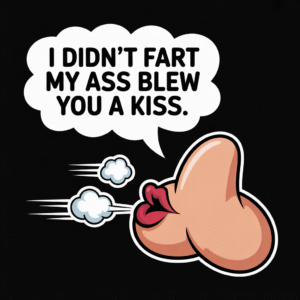 I Didn’t Fart My Ass Blew You a Kiss