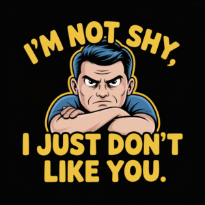 I’m Not Shy I Just Don’t Like You