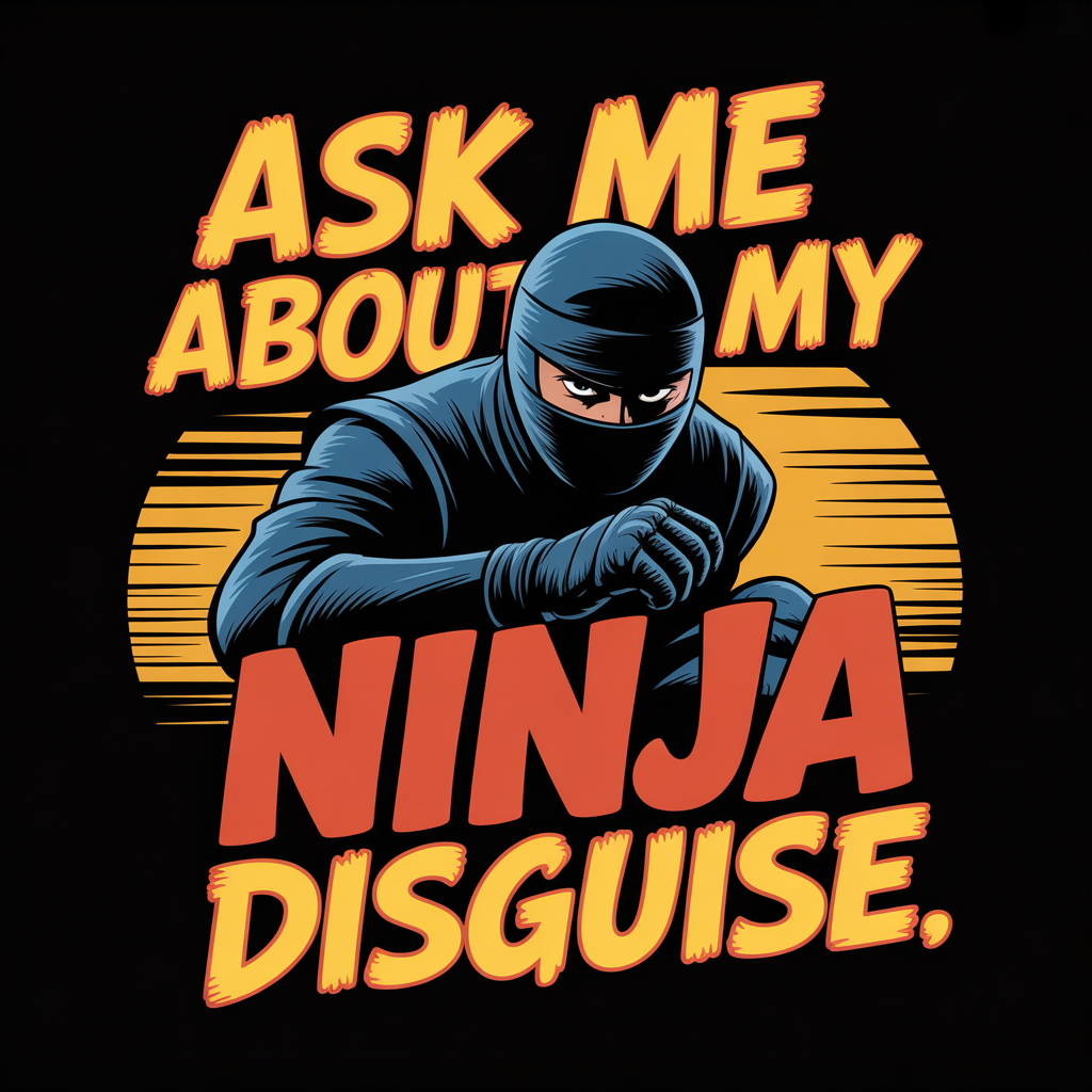 Ask Me About My Ninja Disguise
