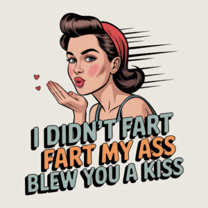 I Didn’t Fart My Ass Blew You a Kiss