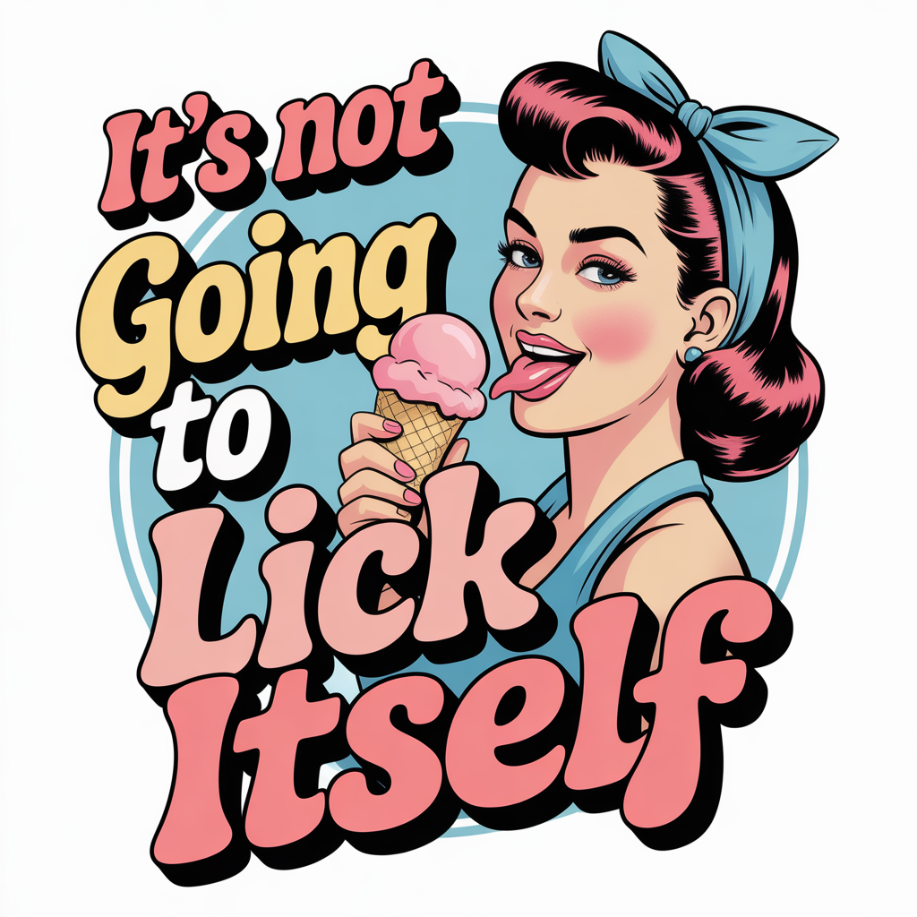 It's not Going to Lick Itself