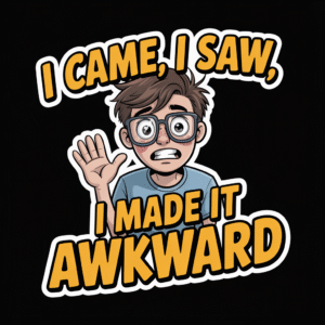 I Came I Saw I Made It Awkward