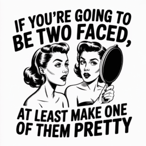 Two Faced but Pretty